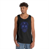 Sugar Skull In Blue NA dtg Tank Top