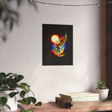 Pheonix Rising Vertical Posters