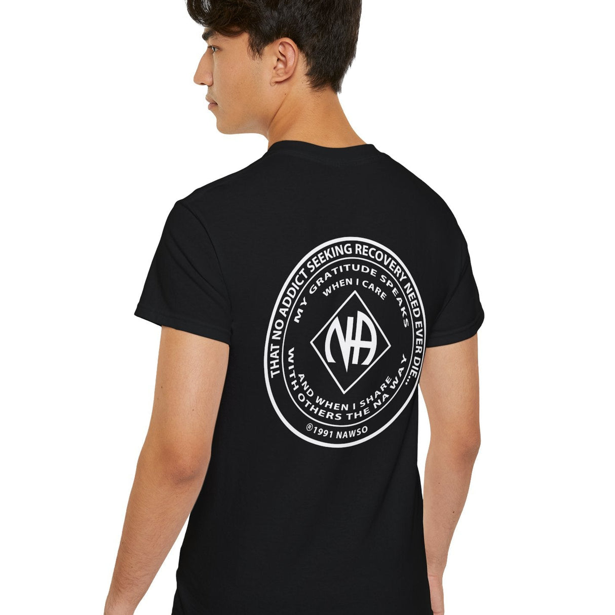Customized Two Sided NA Medallion dtg Tee