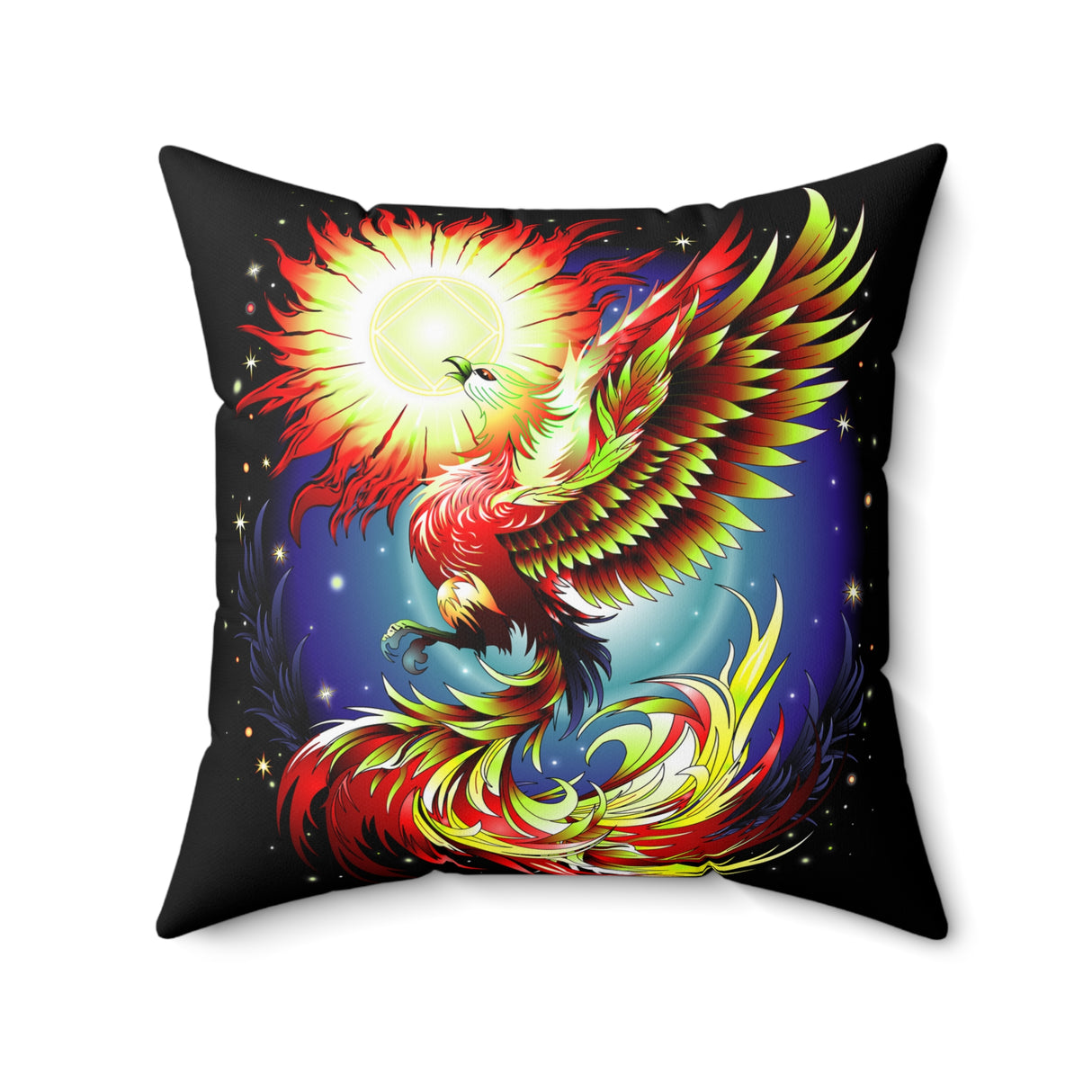 Phoenix Rising Pillow