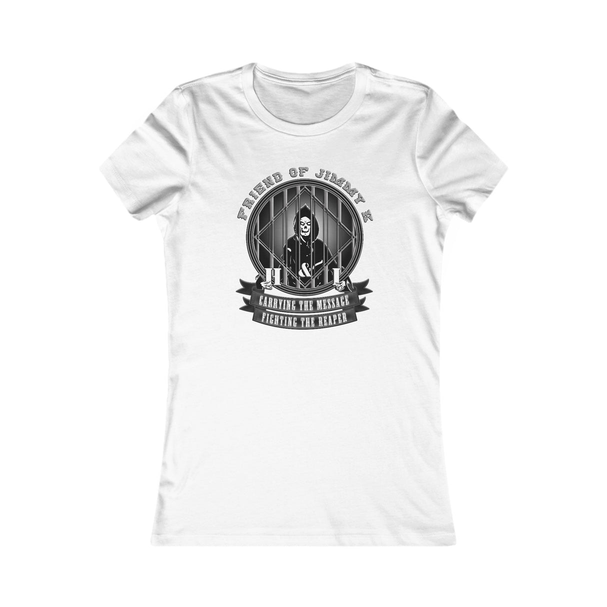 Fighting The Reaper V.2 Women's DTG Tee