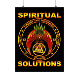 AA- Spiritual Solutions Vertical Posters