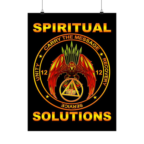 AA- Spiritual Solutions Vertical Posters