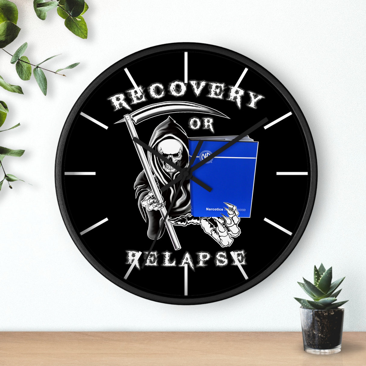 Recovery Or Relapse Wall Clock