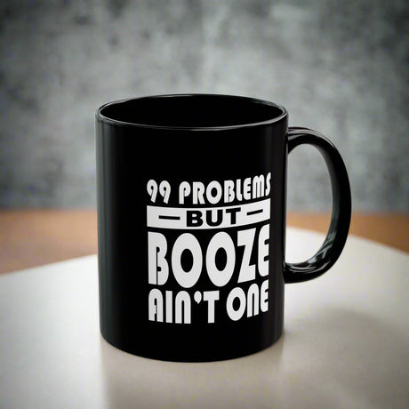 AA 99 Problems 11oz Black Mug