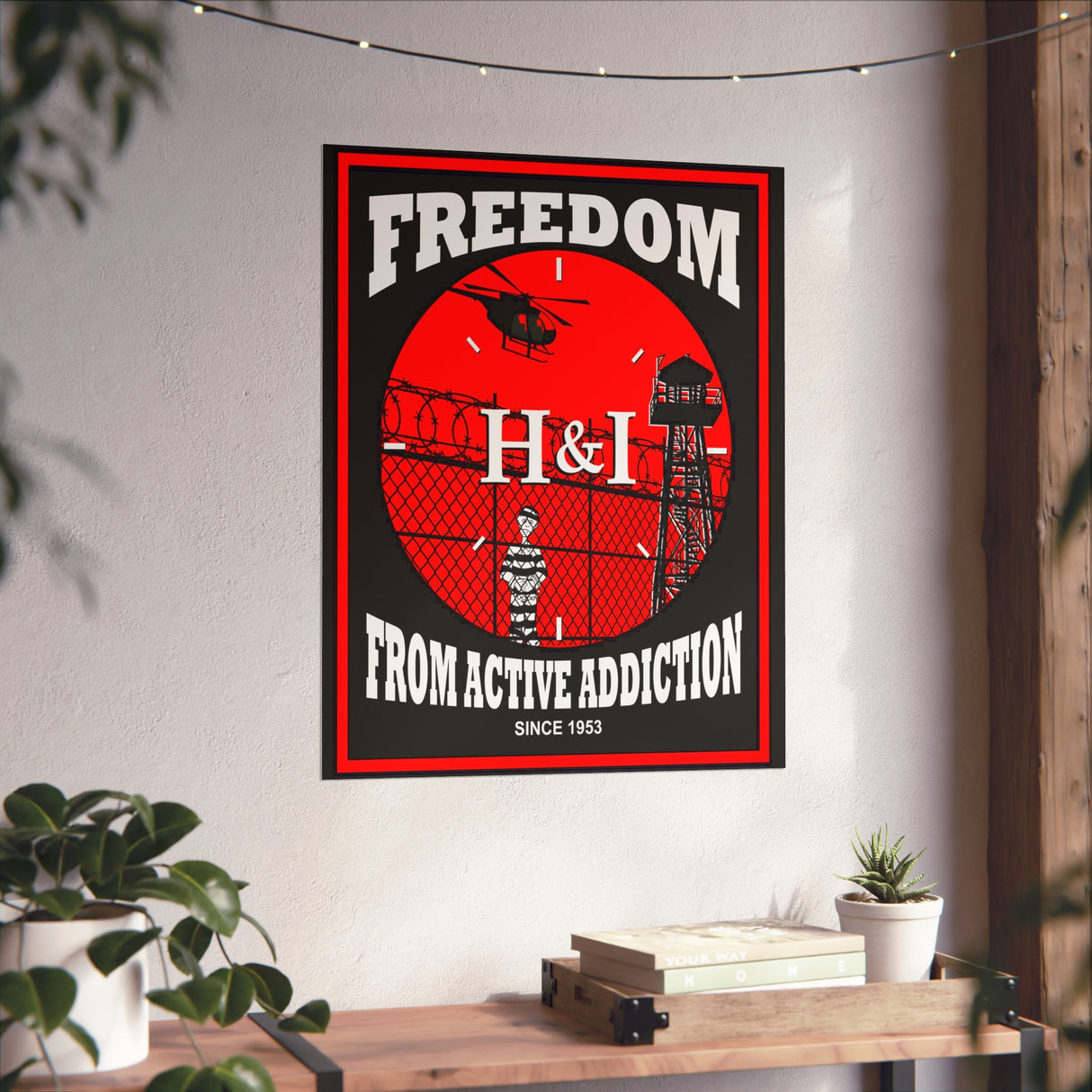 Freedom From Addiction Vertical Posters