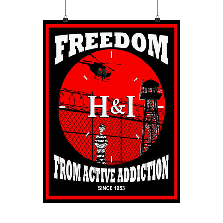 Freedom From Addiction Vertical Posters