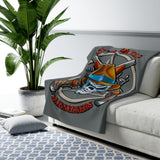 AA Unloaded Messenger Fleece Blanket