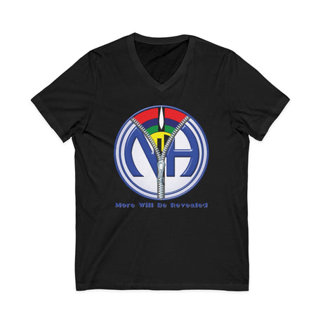 More Will Be Revealed dtg V-Neck Tee