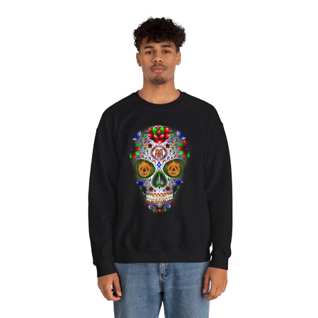 AA Sugar Skull dtg Crewneck Sweatshirt