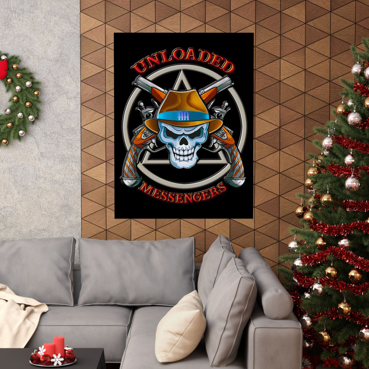 AA- Unloaded Messengers Vertical Posters