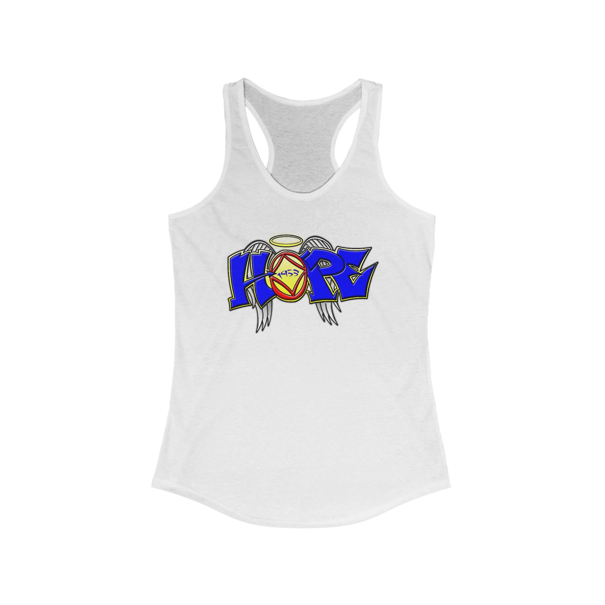 Hope Wings Graffitti NA Racerback Tank