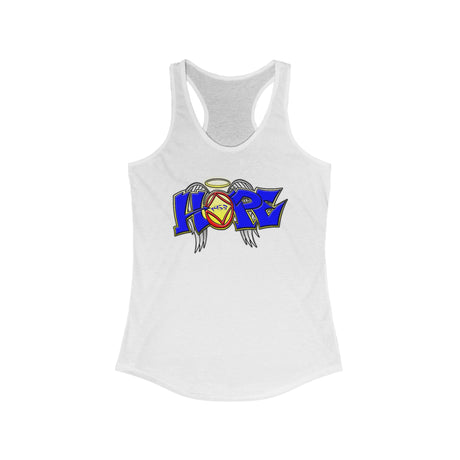 Hope Wings Graffitti NA Racerback Tank