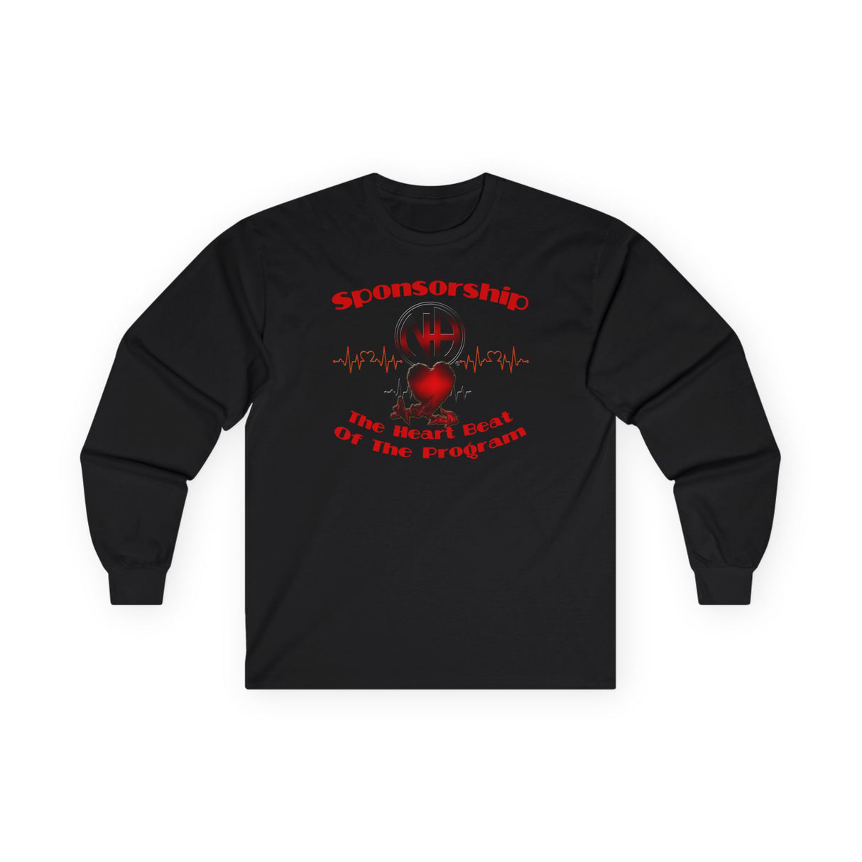 Sponsorship - The Heart Beat Long Sleeve dtg Tee