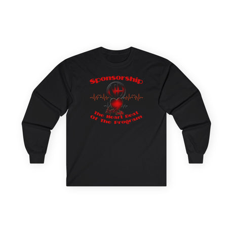 Sponsorship - The Heart Beat Long Sleeve dtg Tee