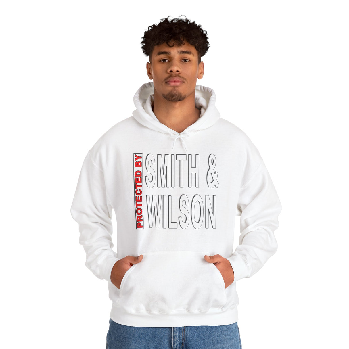 Protected By Smith & Wilson dtg Hoodie