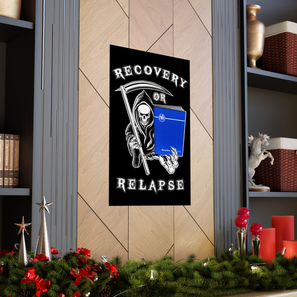 Recovery Or Relapse Vertical Posters