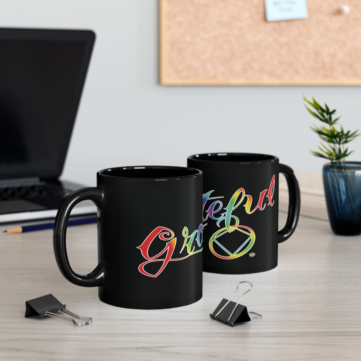 NA Grateful  V.2 11oz Black Mug