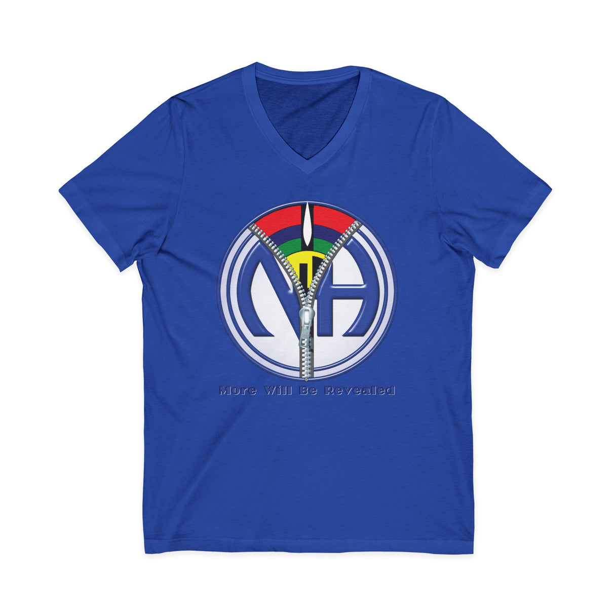 More Will Be Revealed dtg V-Neck Tee