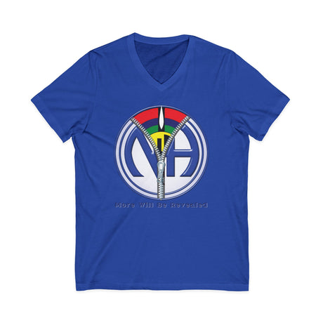 More Will Be Revealed dtg V-Neck Tee