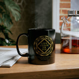 No Matter What Gold 11/15oz Black Mug