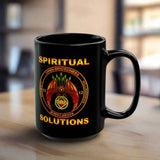 NA Spiritual Solutions V.2 11/15oz Black Mug