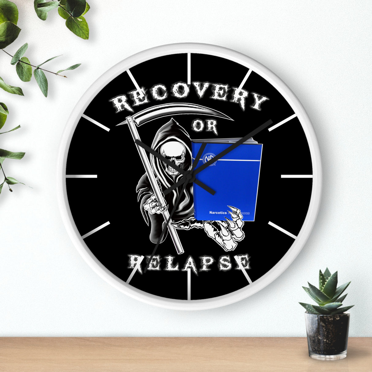 Recovery Or Relapse Wall Clock