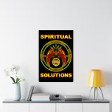 Spiritual Solutions  Vertical Posters