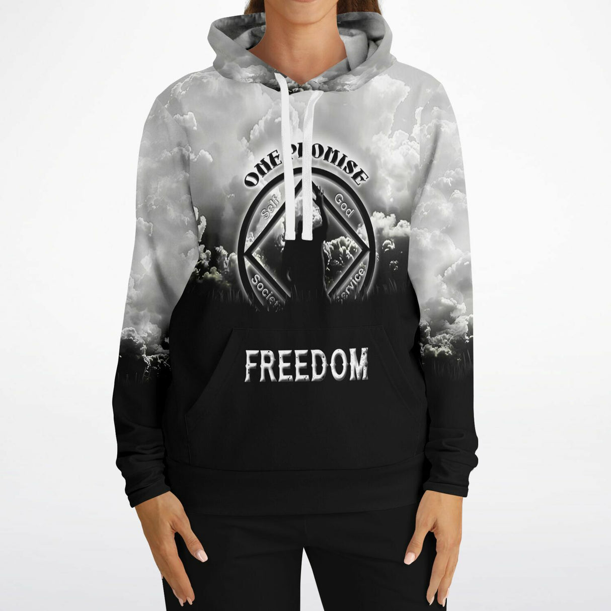 Blessed With Freedom AOP Hoodie