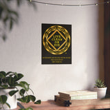 No Matter What Gold  Vertical Posters