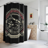 Jimmy K 1953 Messenger Shower Curtains