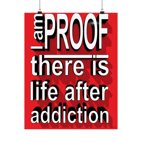 I Am Living Proof - Custom BG Posters