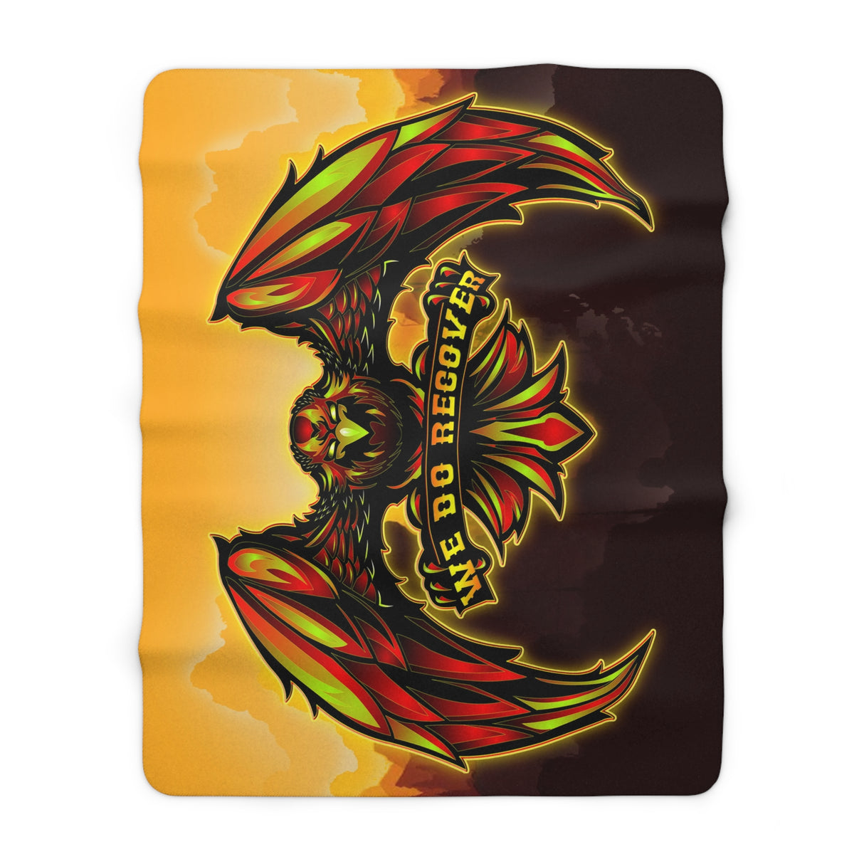 We Do Recover Eagle Fleece Blanket