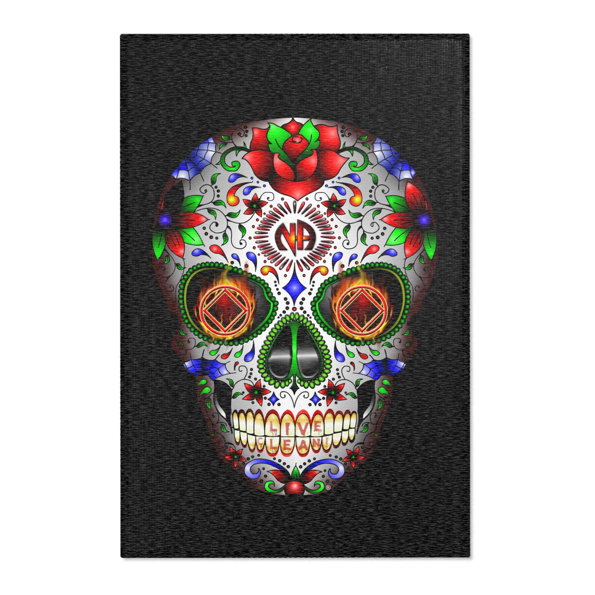 Sugar Skull Area Rugs