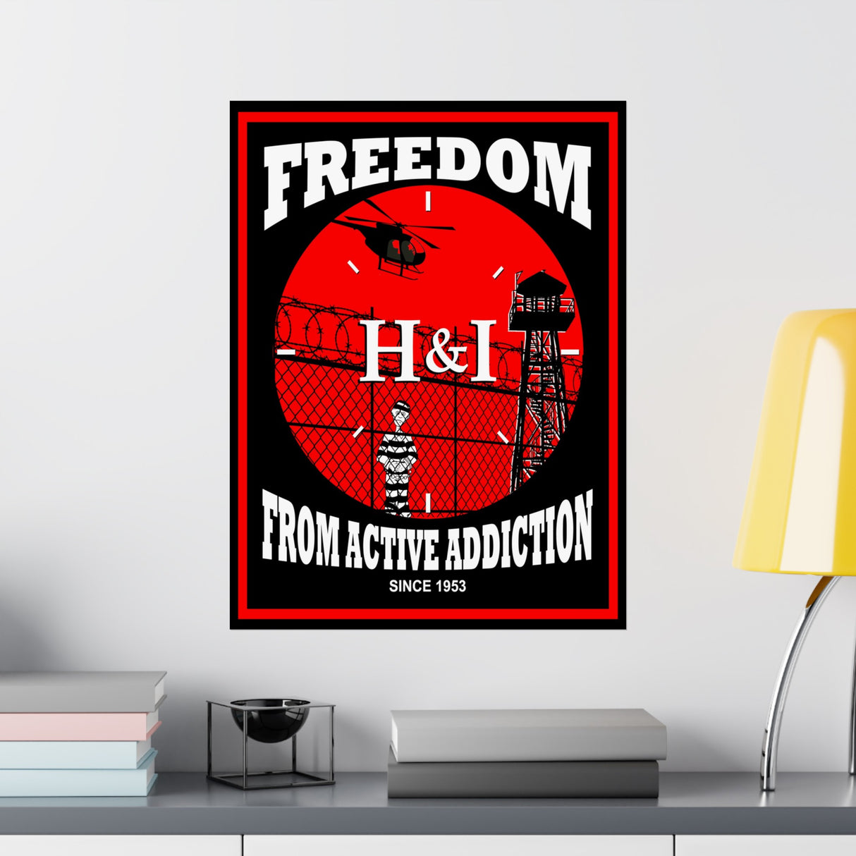 Freedom From Addiction Vertical Posters