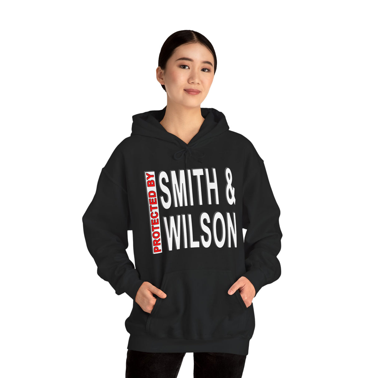 Protected By Smith & Wilson dtg Hoodie