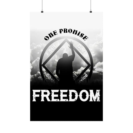 Blessded With Freedom Vertical Posters
