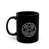 NA Medallion Clean Time 11/15oz Black Mug
