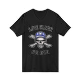 Live Clean Or Die V.2 dtg V-Neck Tee