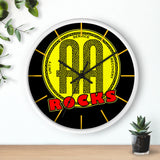 AA Rocks Wall Clock