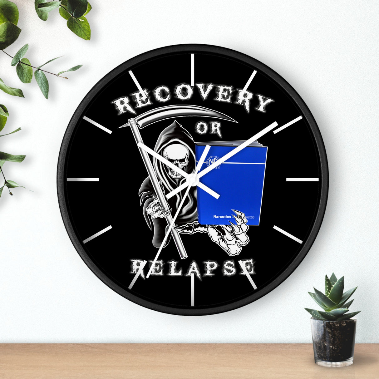 Recovery Or Relapse Wall Clock