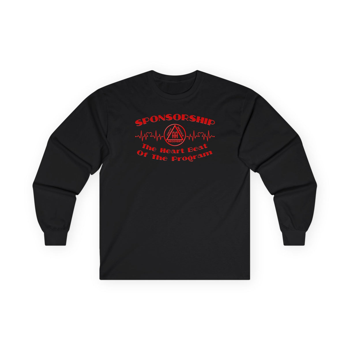 AA - Sponsorship The Heart Beat Long Sleeve dtg Tee