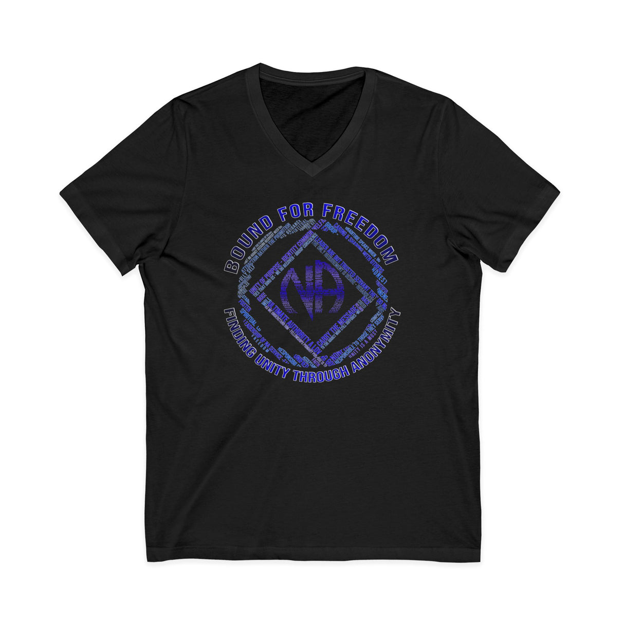Bound For Freedom dtg V-Neck Tee