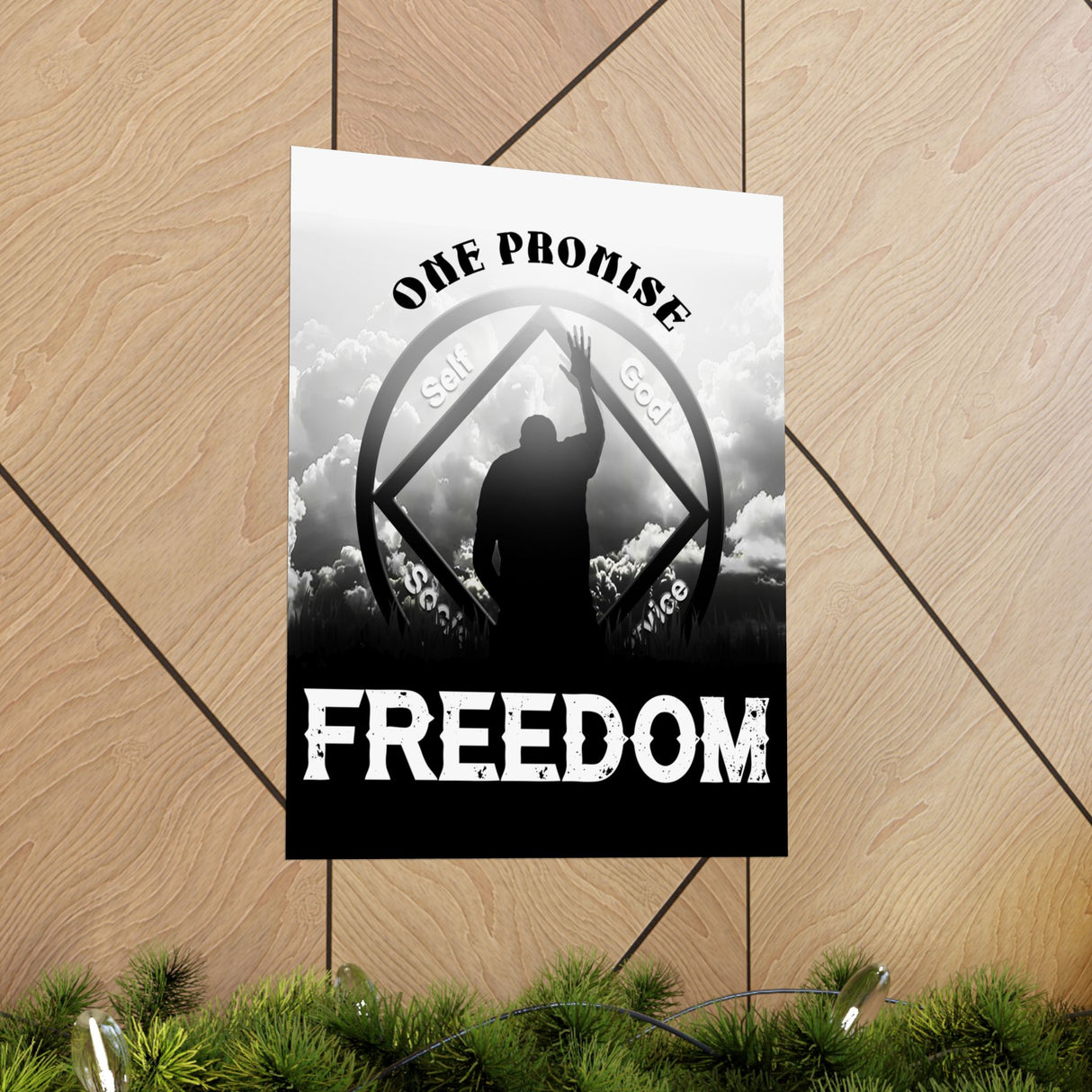 Blessed With Freedom Vertical Posters