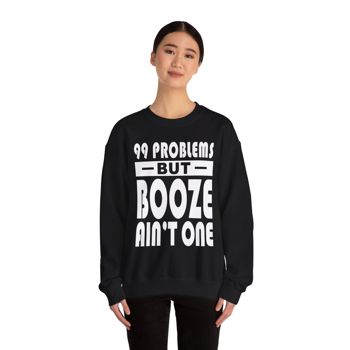 AA 99 Problems dtg Crewneck Sweatshirt