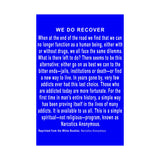 We Do Recover  Vertical Posters