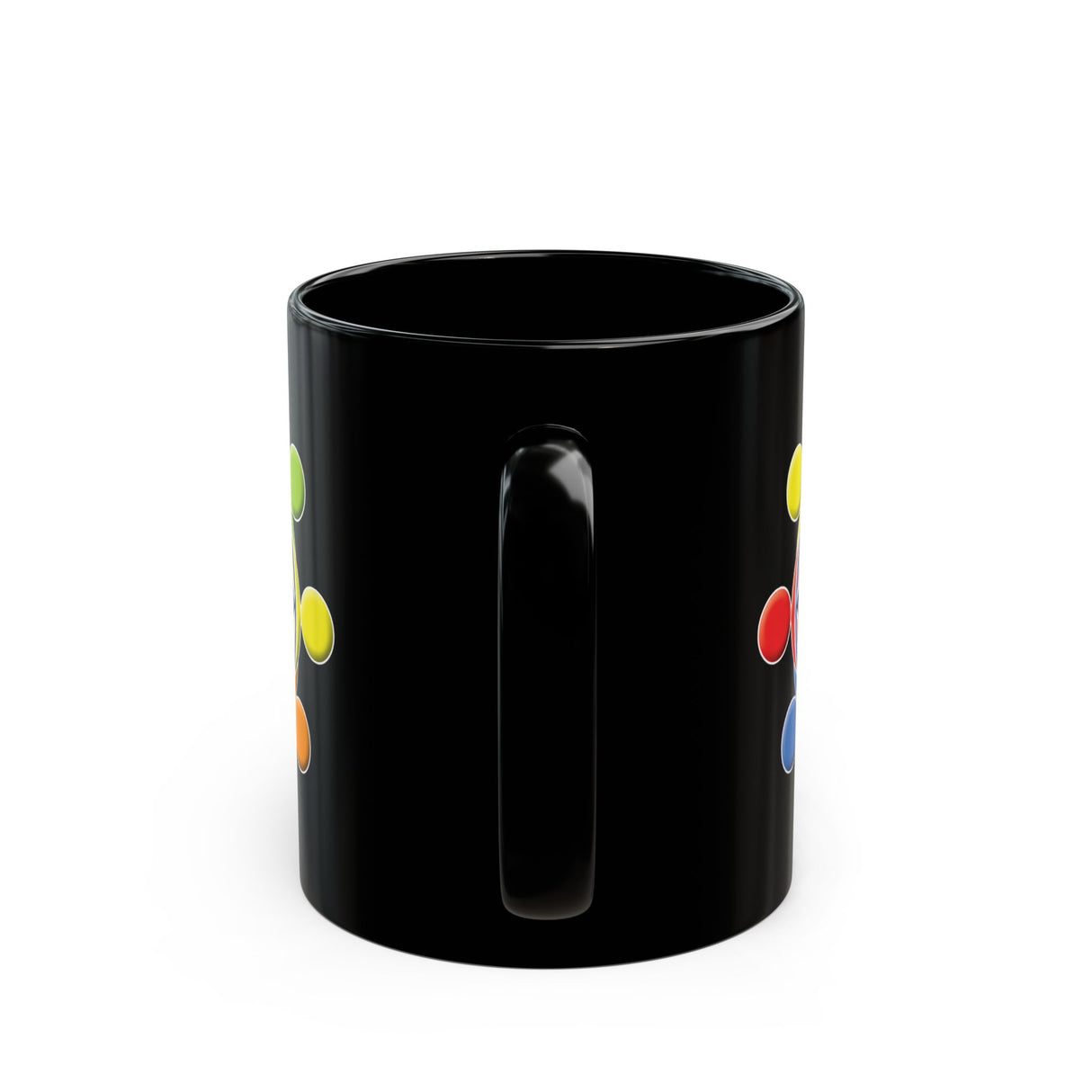 Closing Circle 11oz Black Mug