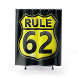 AA Rule 62 Shower Curtains