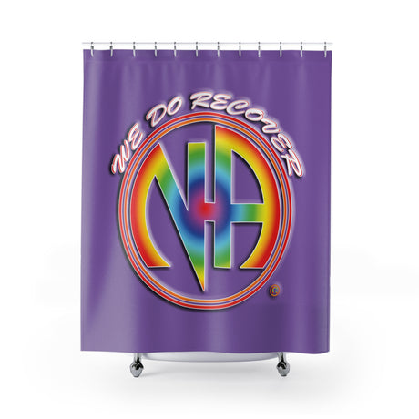 We Do Recover Rainbow Shower Curtains