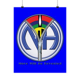 NA More Will Be Revealed Vertical Posters - Narcotics Anonymous Art - NA Poster